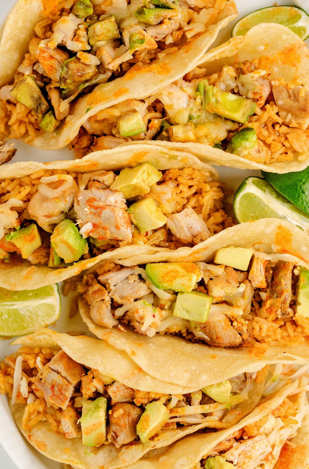 A group of Chicken Paprikash Tacos Chicken Paprikash Tacos with tender chicken, smoky paprika, and a squeeze of lime