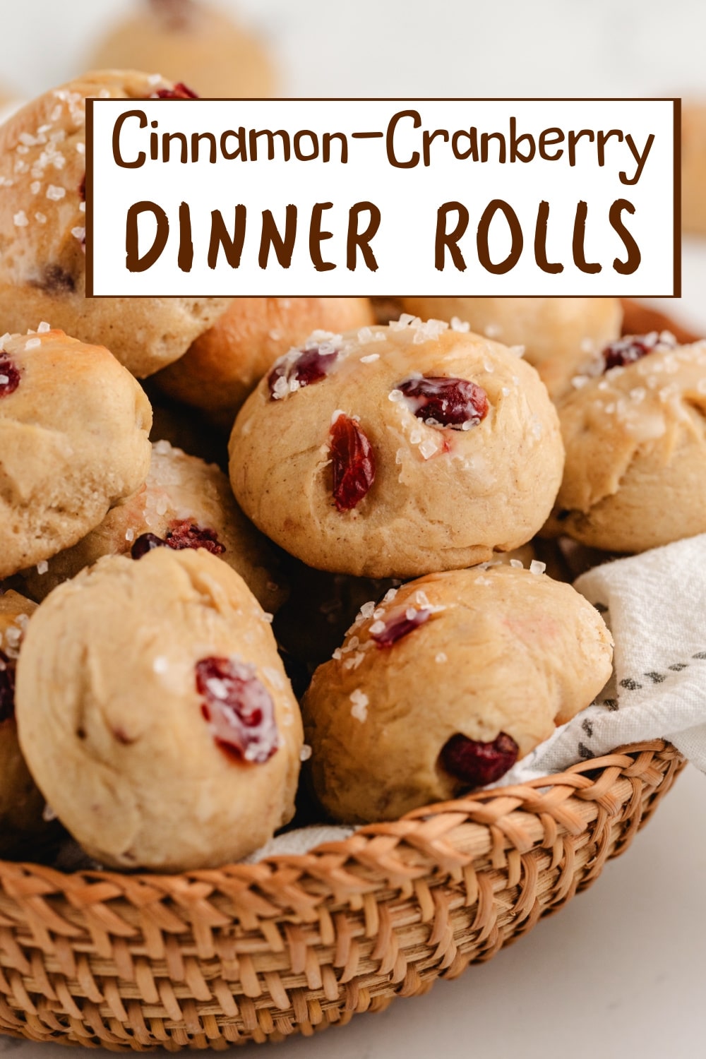 These cinnamon-cranberry dinner rolls combine the comforting warmth of cinnamon with the subtle sweetness of cranberries, making them a flavorful addition to any meal. They're easy to prepare and bring a unique taste to your table. via @cmpollak1