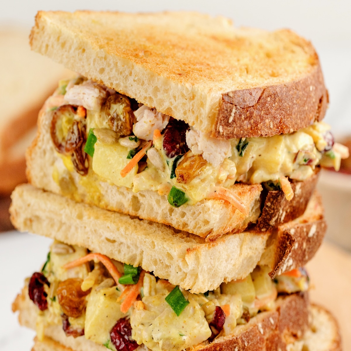 Curried Turkey Salad Sandwiches