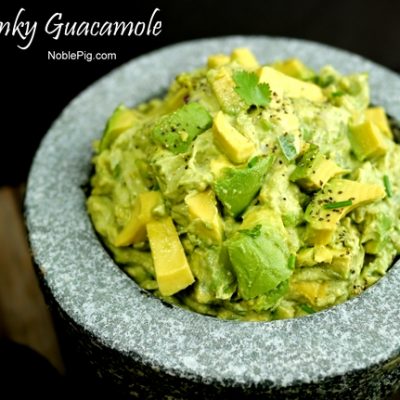 Guacamole in a bowl