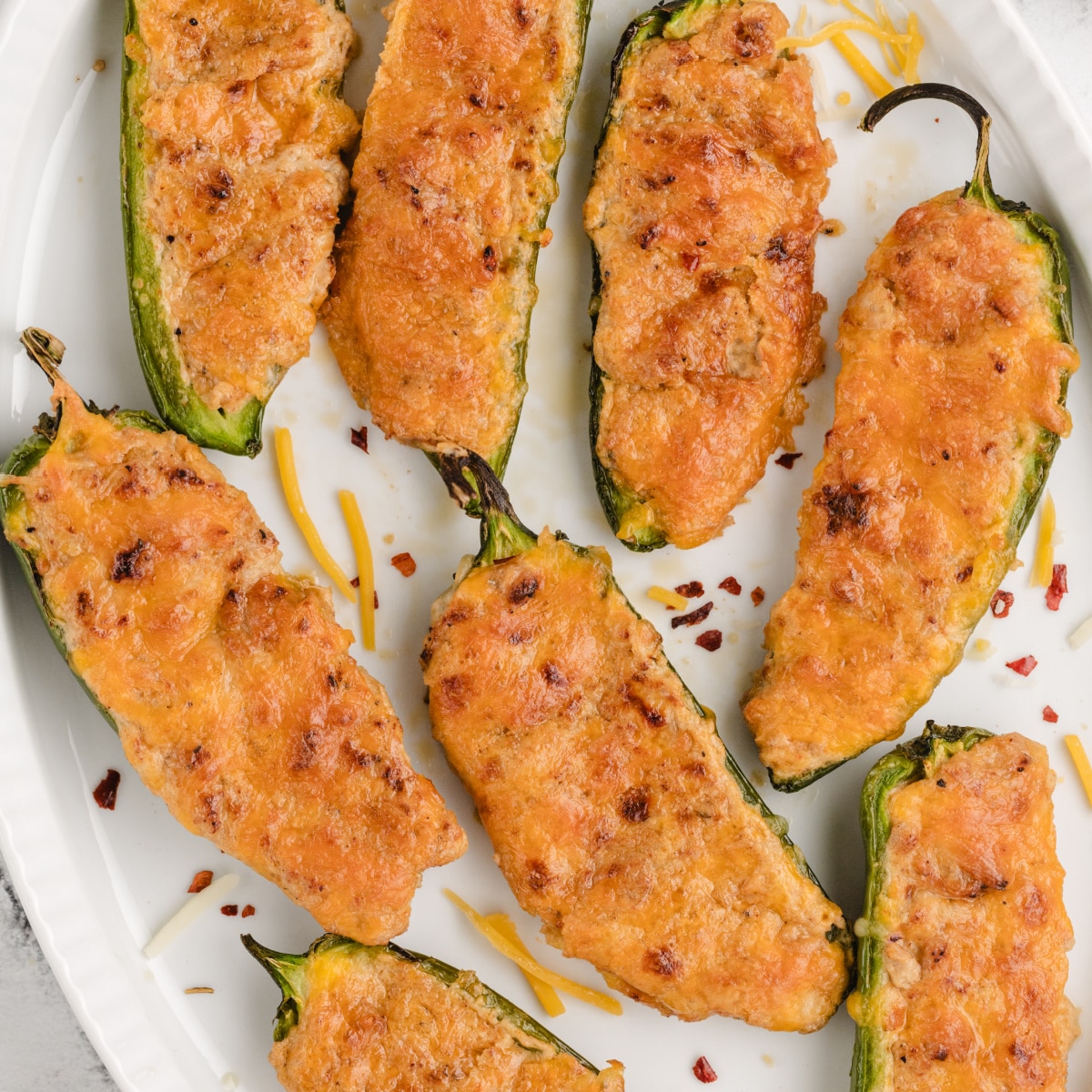 Ground Turkey Stuffed Jalapenos