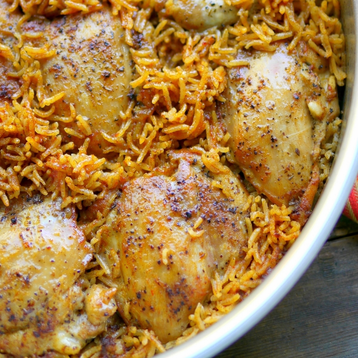 stove top chicken and rice