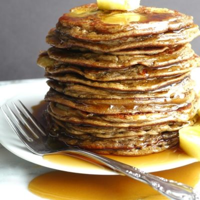 Banana Blender Pancakes