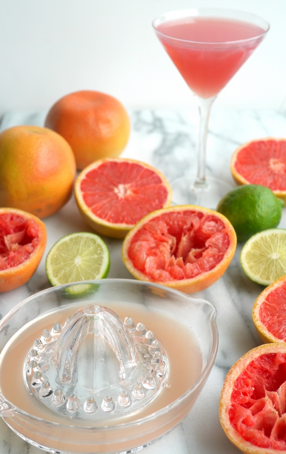 Grapefruit Cranberry Martini from NoblePig.com.