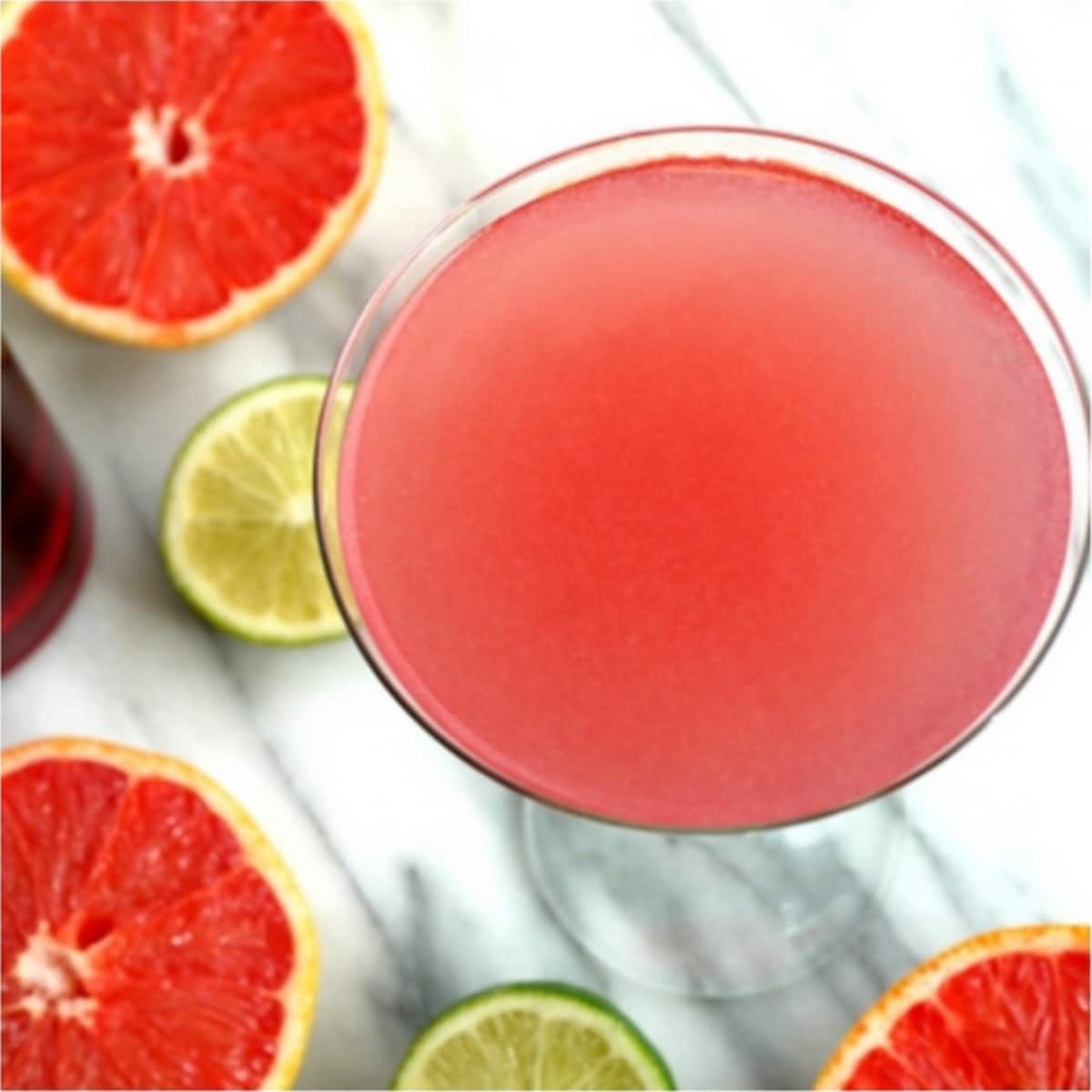 grapefruit cranberry martini