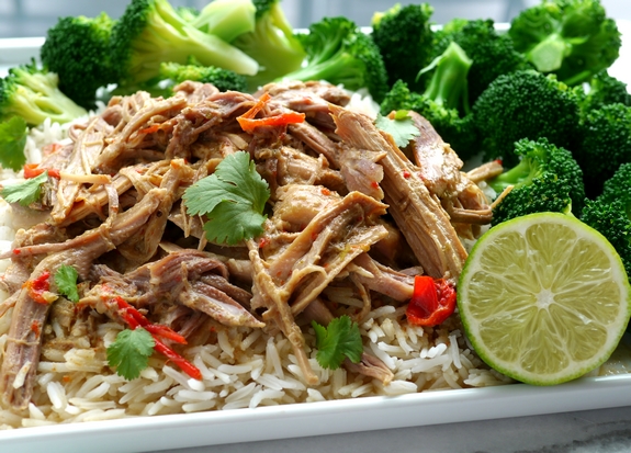 Slow Cooker Thai Pulled Pork