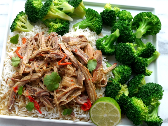 Slow Cooker Thai Pulled Pork