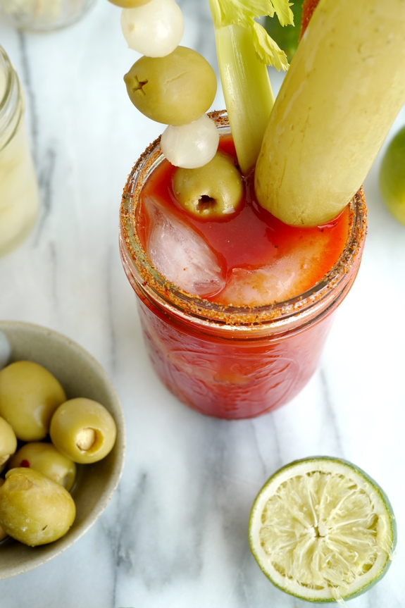Dill Pickle Bacon Bloody Mary