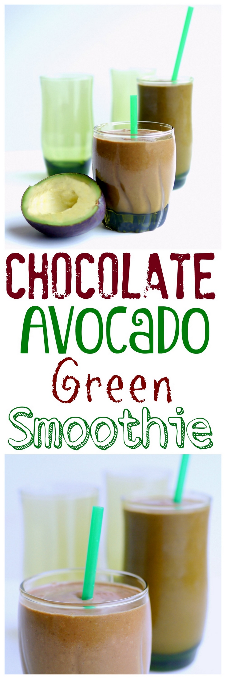 This deliciously rich and satisfying Chocolate Avocado Green Smoothie is packed with heart-healthy ingredients and makes you think you are having dessert instead of breakfast from NoblePig.com. via @cmpollak1