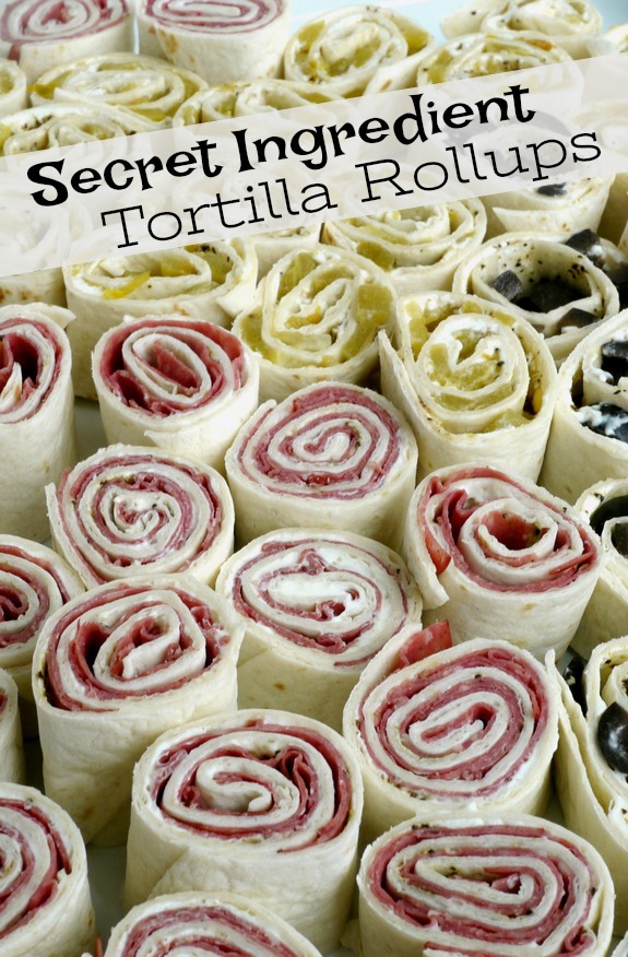Secret Ingredient Tortilla Rollups