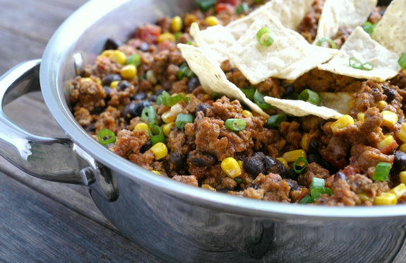Cheesy Taco Skillet