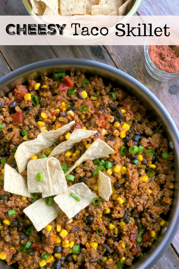 Cheesy Taco Skillet