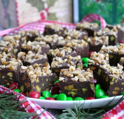 No-Fail Pistachio and Walnut Fudge