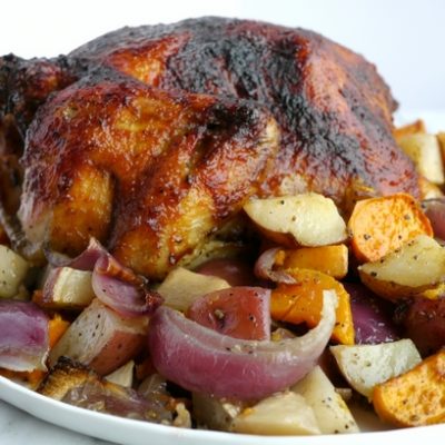 Roasted Apple Butter Chicken