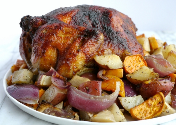 Roasted Apple Butter Chicken