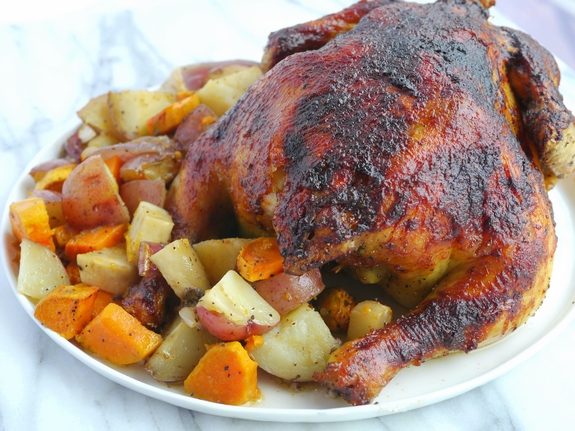 Roasted Apple Butter Chicken