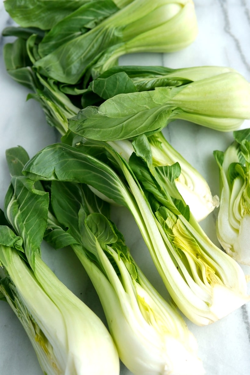 bok choy greens