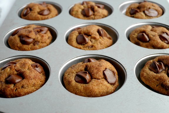 The Quickest Peanut Butter Banana Chocolate Chip Cookies 