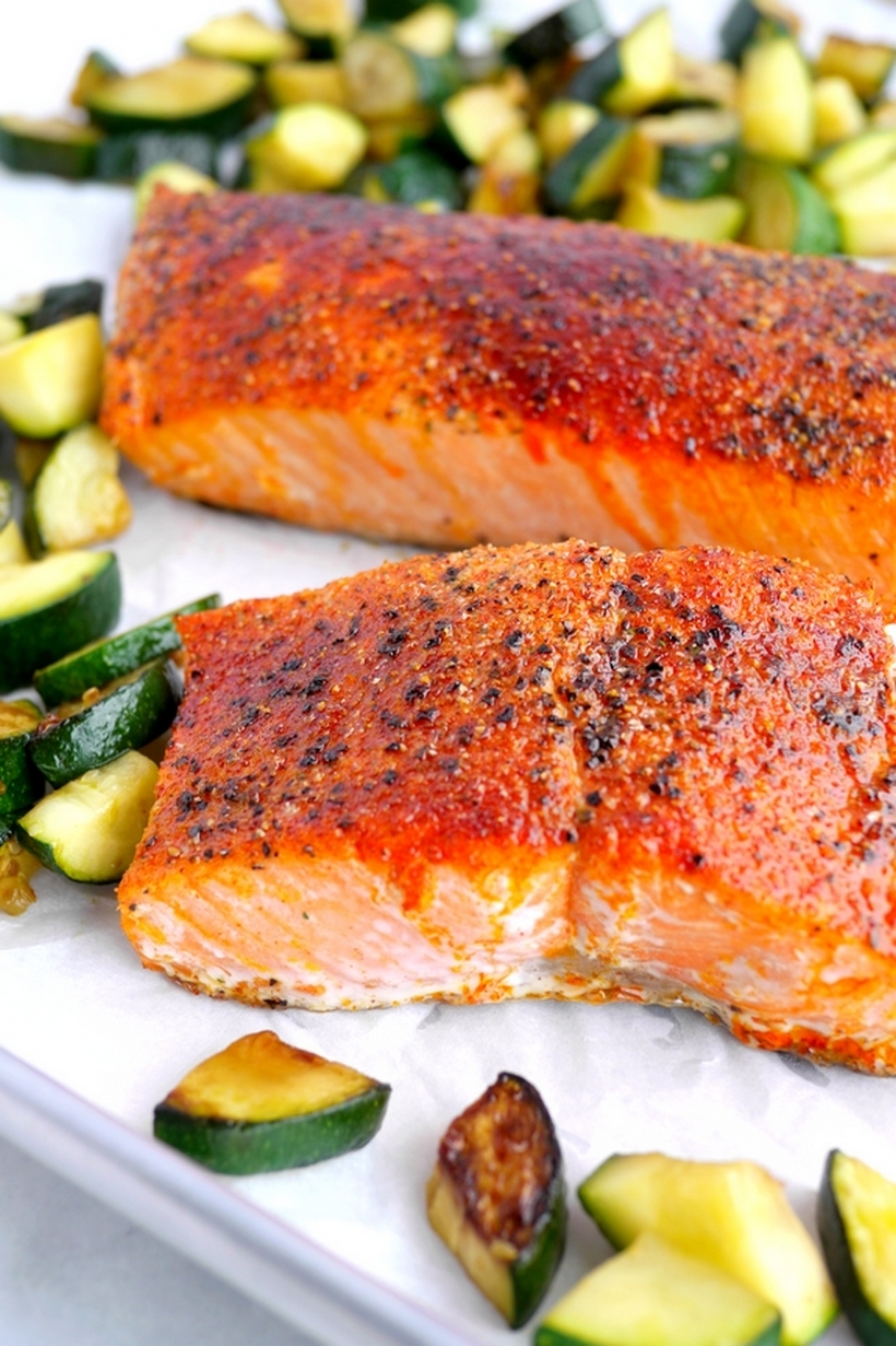 salmon air fryer time