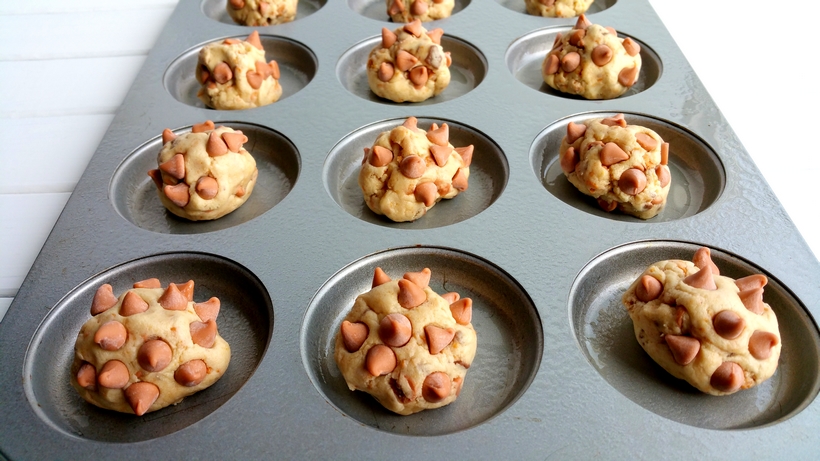 Soft Baked Butterscotch-Butterfinger Cookies