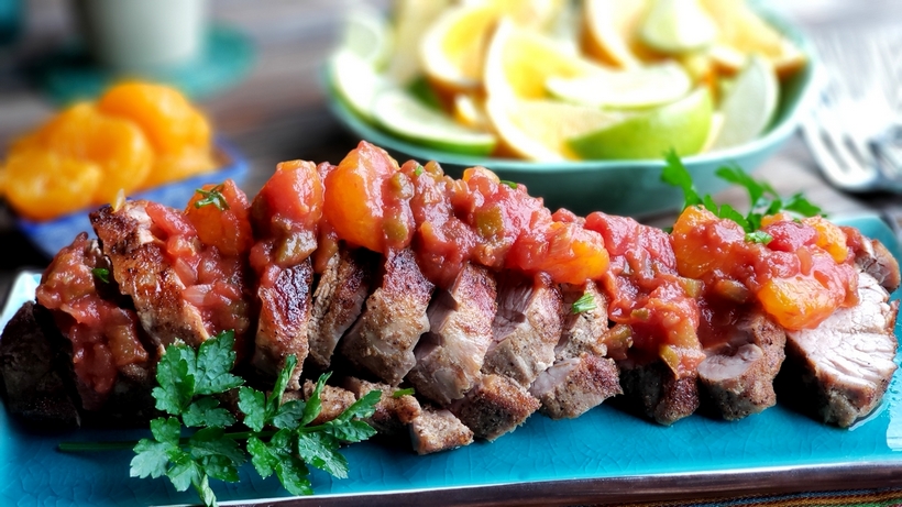 Zesty Pork Tenderloin that is quick and simple to prepare. You will absolutely love this tried and true recipe. #noblepig #pork #porktenderloin