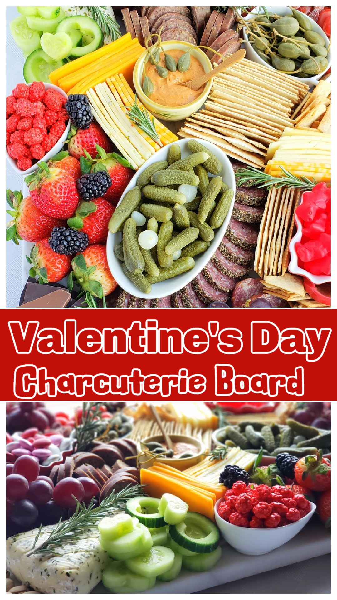 This Valentine’s Day charcuterie board is packed with a delicious mix of meats, cheeses, fresh fruit, nuts, and festive sweets—perfect for a romantic date night, Galentine’s Day, or a party with friends! With a balance of savory bites, creamy cheeses, and sweet treats, this grazing board is easy to customize and looks stunning on any table. Whether you’re hosting a Valentine’s Day gathering or just want a fun and festive charcuterie board idea, this spread is effortless, delicious, and sure to impress! via @cmpollak1