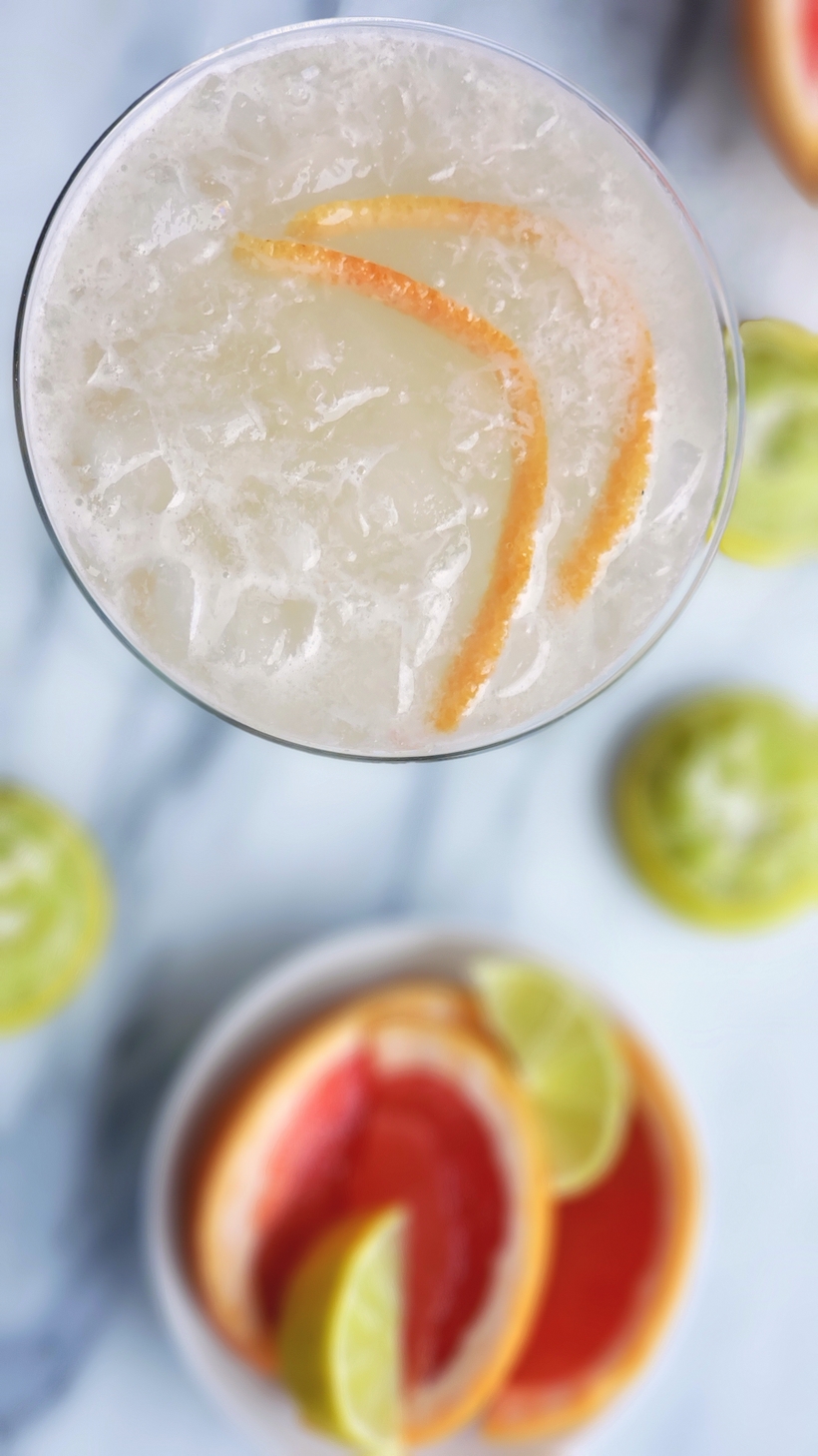 Ernest Hemingway became obsessed with the daiquiri after spending time in Cuba. This is my take on the special recipe created for him in his honor. #cocktail #daiquiri