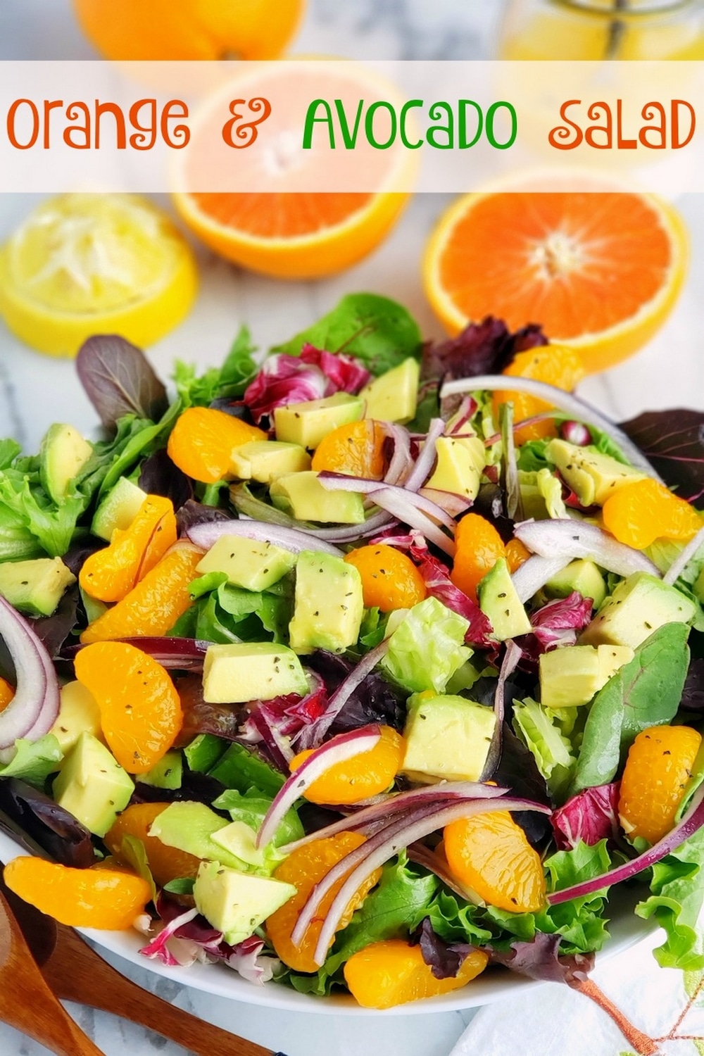 This refreshing Orange and Avocado Salad makes a colorful and flavorful lunch or dinner meal salad. I especially love this salad served as a side dish with a Mexican-inspired meal. via @cmpollak1