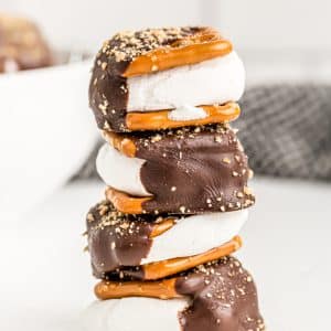 s'mores pretzel bites