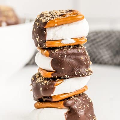 s'mores pretzel bites