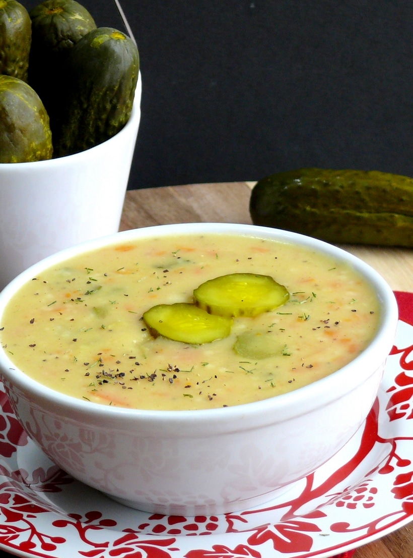 This Dill Pickle Soup recipe has swept the nation! A tangy, delicious and over-the-top version of Dill Pickle Soup to be exact. This recipe will become a staple in your household. dill pickle soup