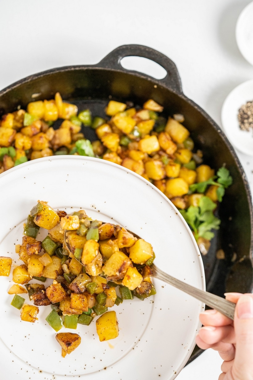 Breakfast potatoes, or home fries, perfectly create a soft inside with a crispy outside. I find they make a great addition to any morning meal. Whether I'm serving them with eggs, bacon, or just on their own, they’re always a hit in my kitchen. homefries
