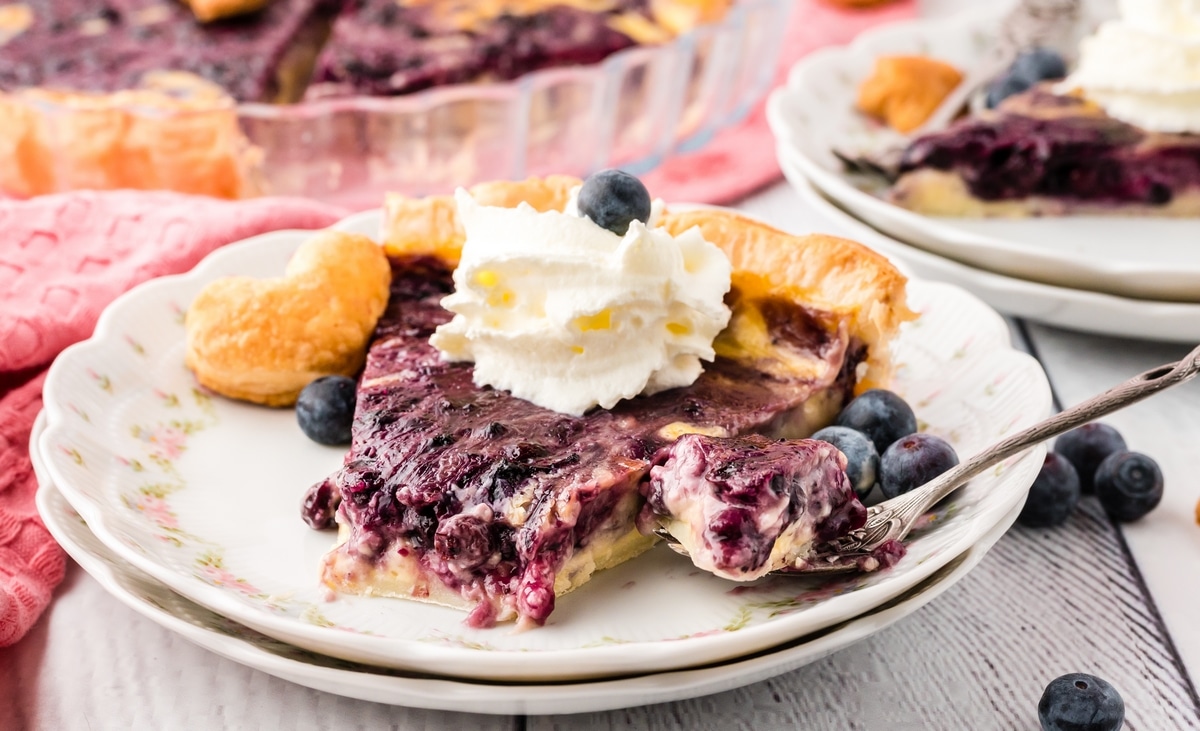 blueberry tart