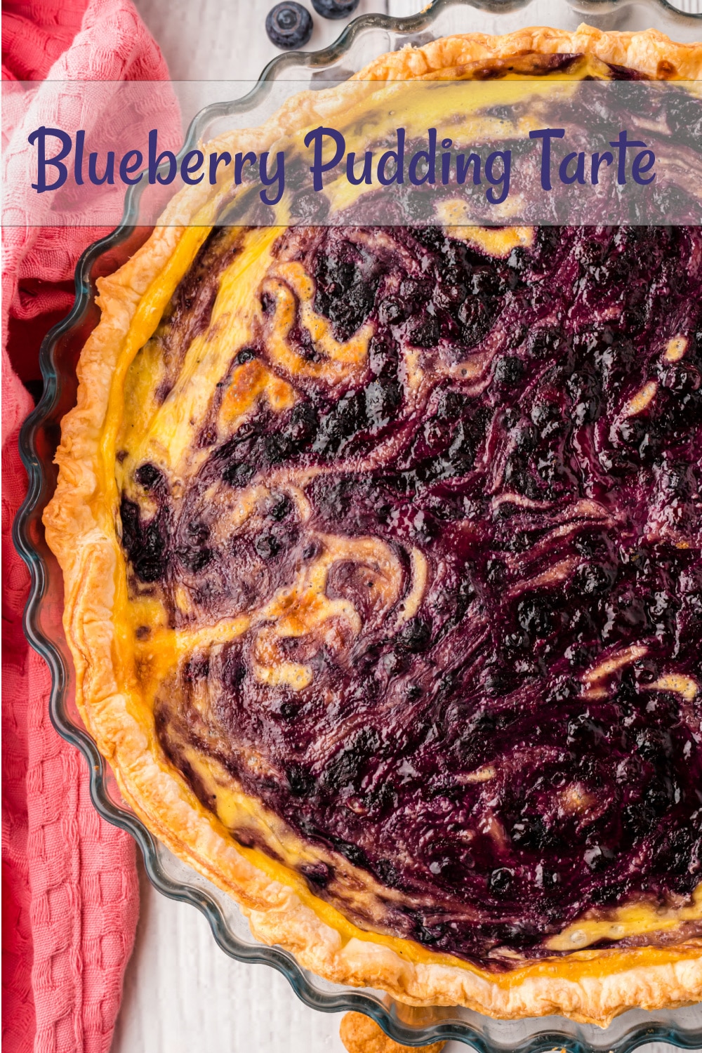 This blueberry pudding tart is where it's at—vanilla pudding and blueberry pie filling (or fresh blueberries made into a compote) on a crisp puff pastry crust. It's a real showstopper that tastes just as good as it looks. via @cmpollak1