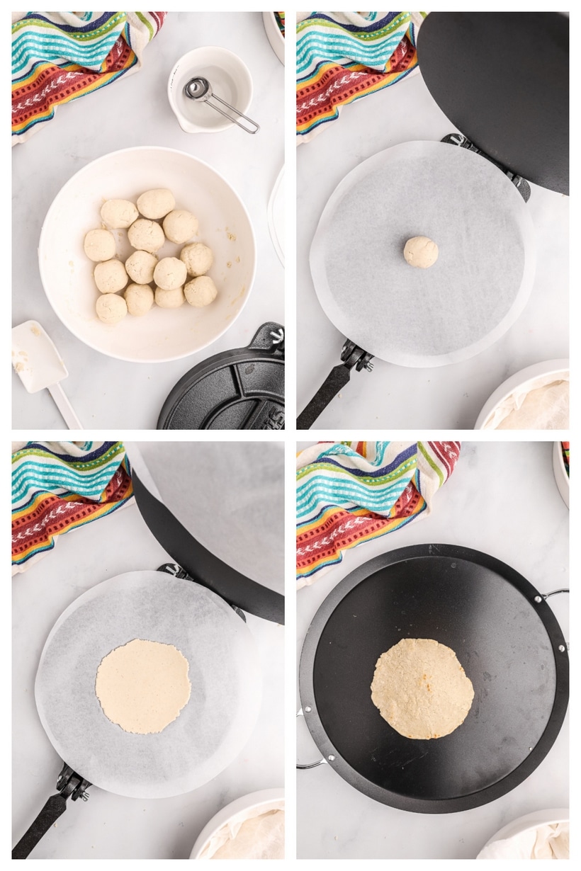 Once you make homemade corn tortillas, you will never buy them again. Corn tortilla making from scratch is a simple two-ingredient process. homemade corn tortillas