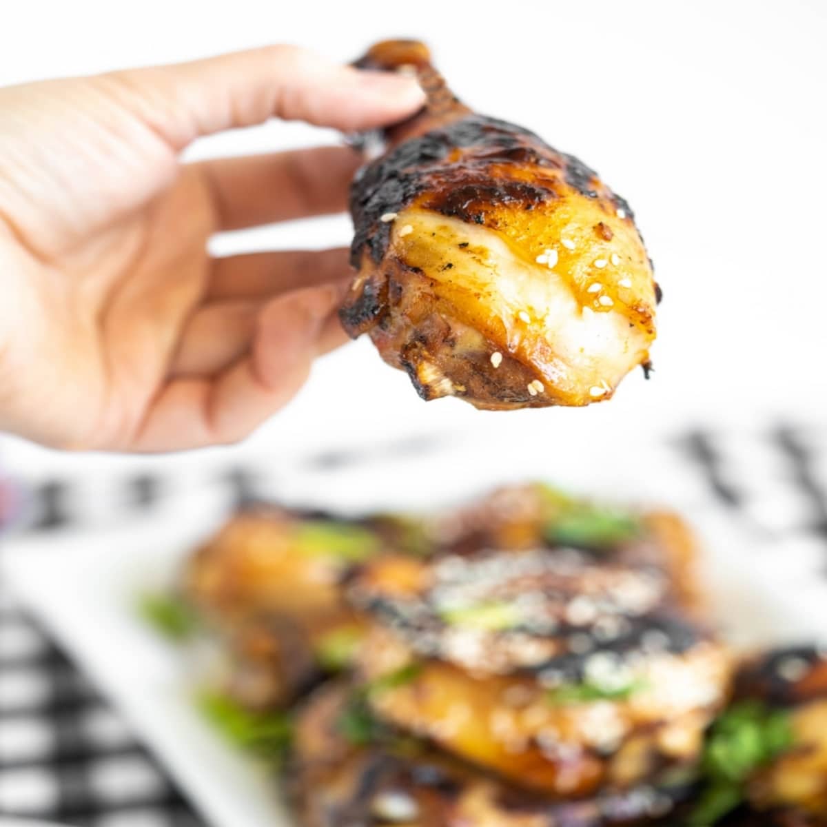 grilled spicy honey garlic chicken