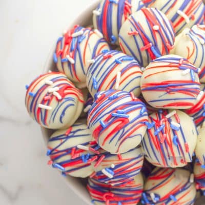 patriotic oreo balls