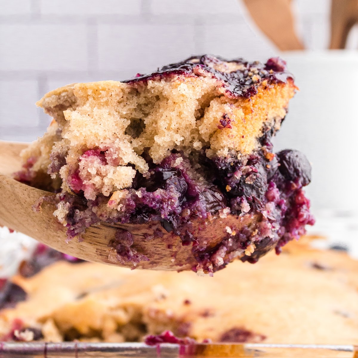 Blueberry Cobbler with a Secret Spice Twist