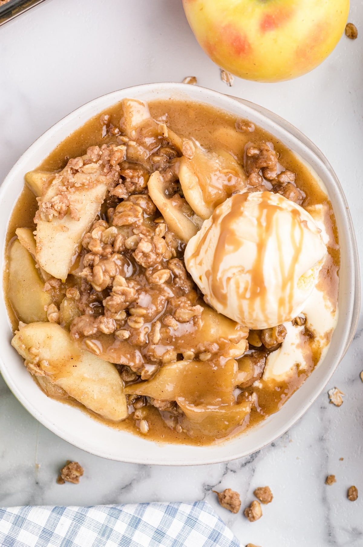butterscotch apple crisp