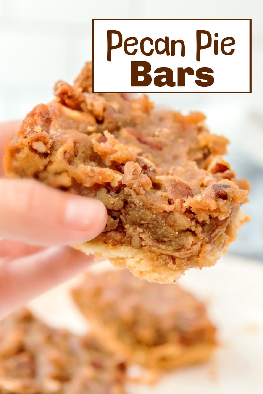 These pecan pie bars pack all the classic flavor of pecan pie into easy, bite-sized squares with a buttery shortbread crust. Perfect for serving a crowd—no pie making skills are necessary for this recipe. via @cmpollak1