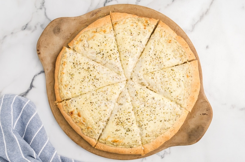 a whole pizza