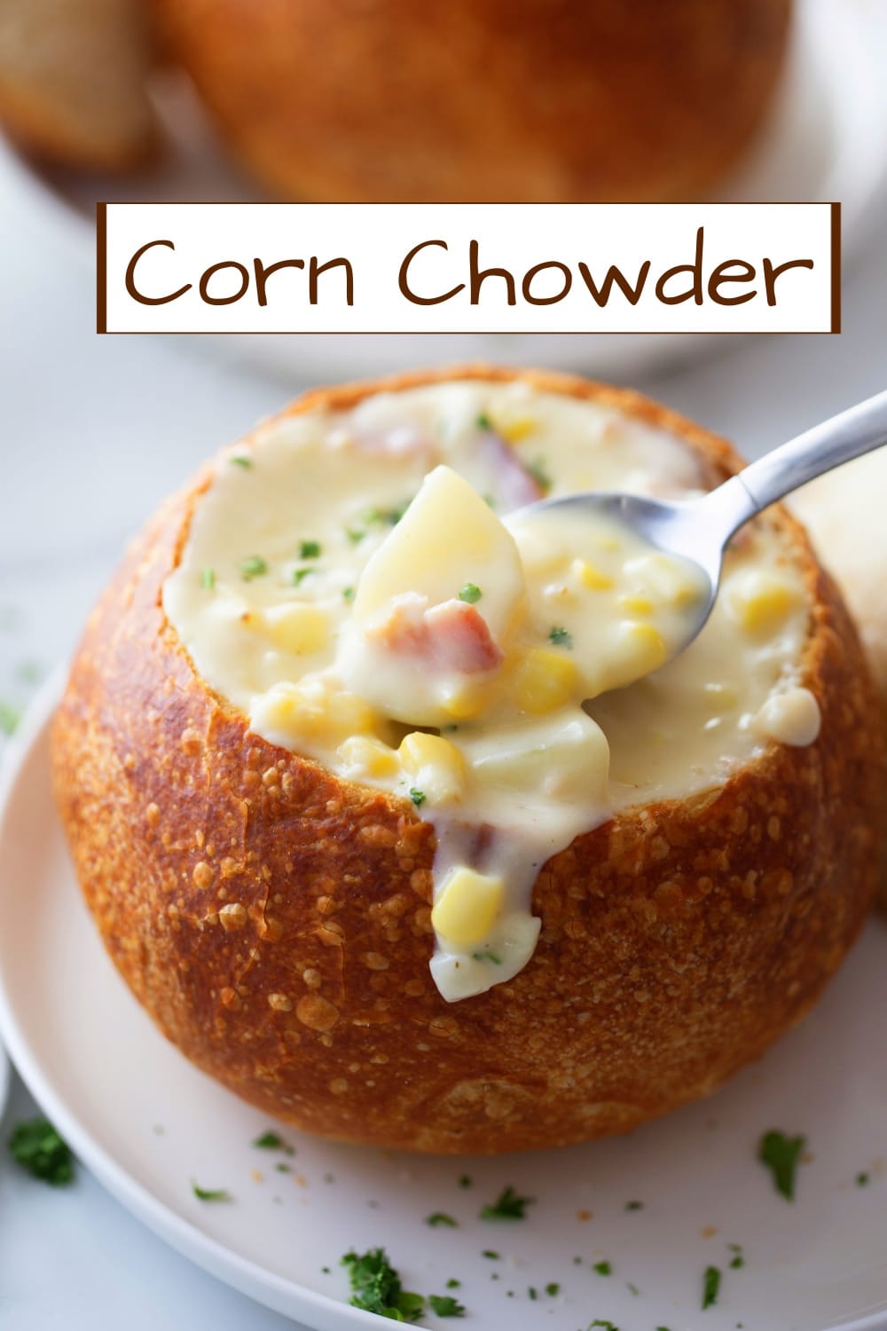 This creamy corn chowder is the perfect winter soup—rich, hearty, and packed with smoky bacon, tender potatoes, and sweet corn. Easy to make with simple ingredients, it’s a one-pot meal that’s just as comforting as it is satisfying. Whether you're serving it up in bread bowls or with a side of crusty bread, this is one of those winter soups you'll want to make again and again! via @cmpollak1