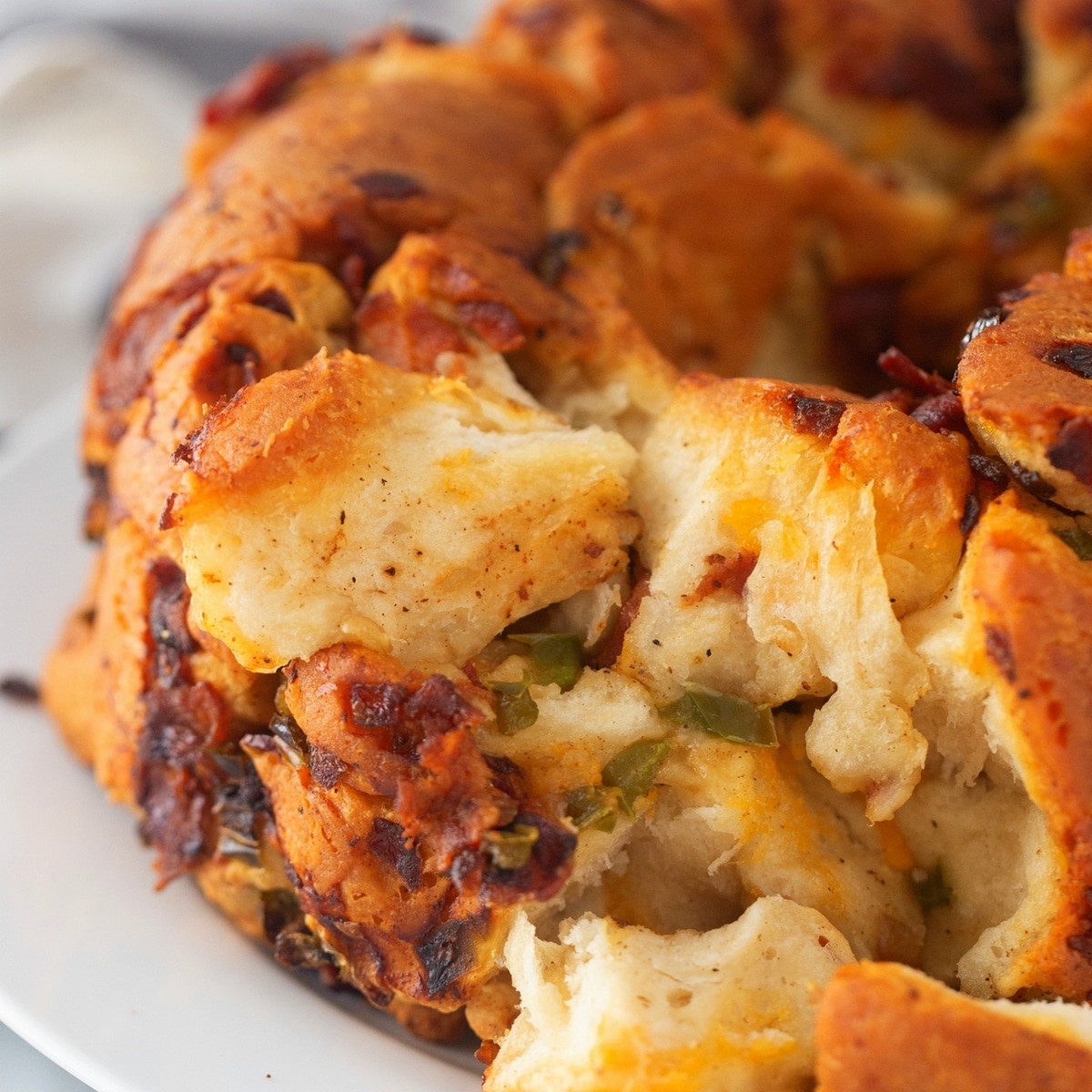 pull-apart bacon bread