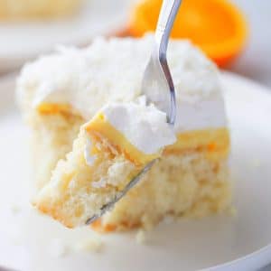 orange creamsicle poke cake