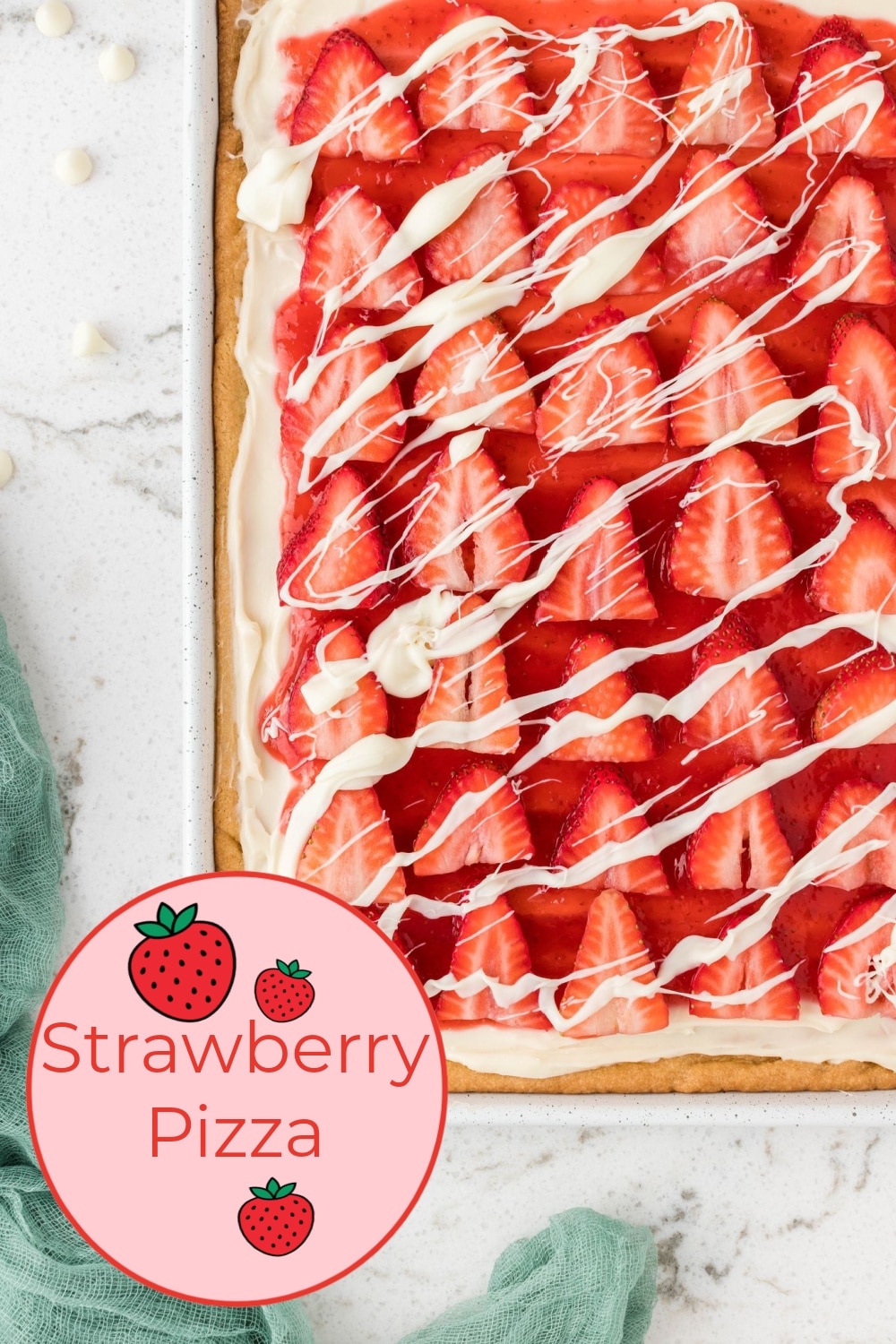 Making strawberry pizza is such a fun process. It’s basically a bright, colorful take on a super easy, light, and airy fruit galette. Seriously, one bite of this gorgeous dessert and you'll be planning to make it again in no time. via @cmpollak1
