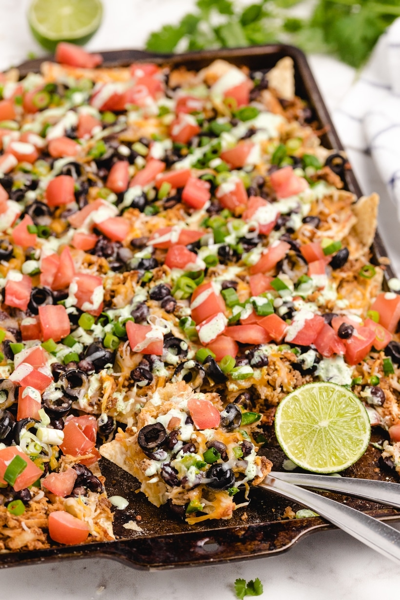 rotisserie chicken nachos