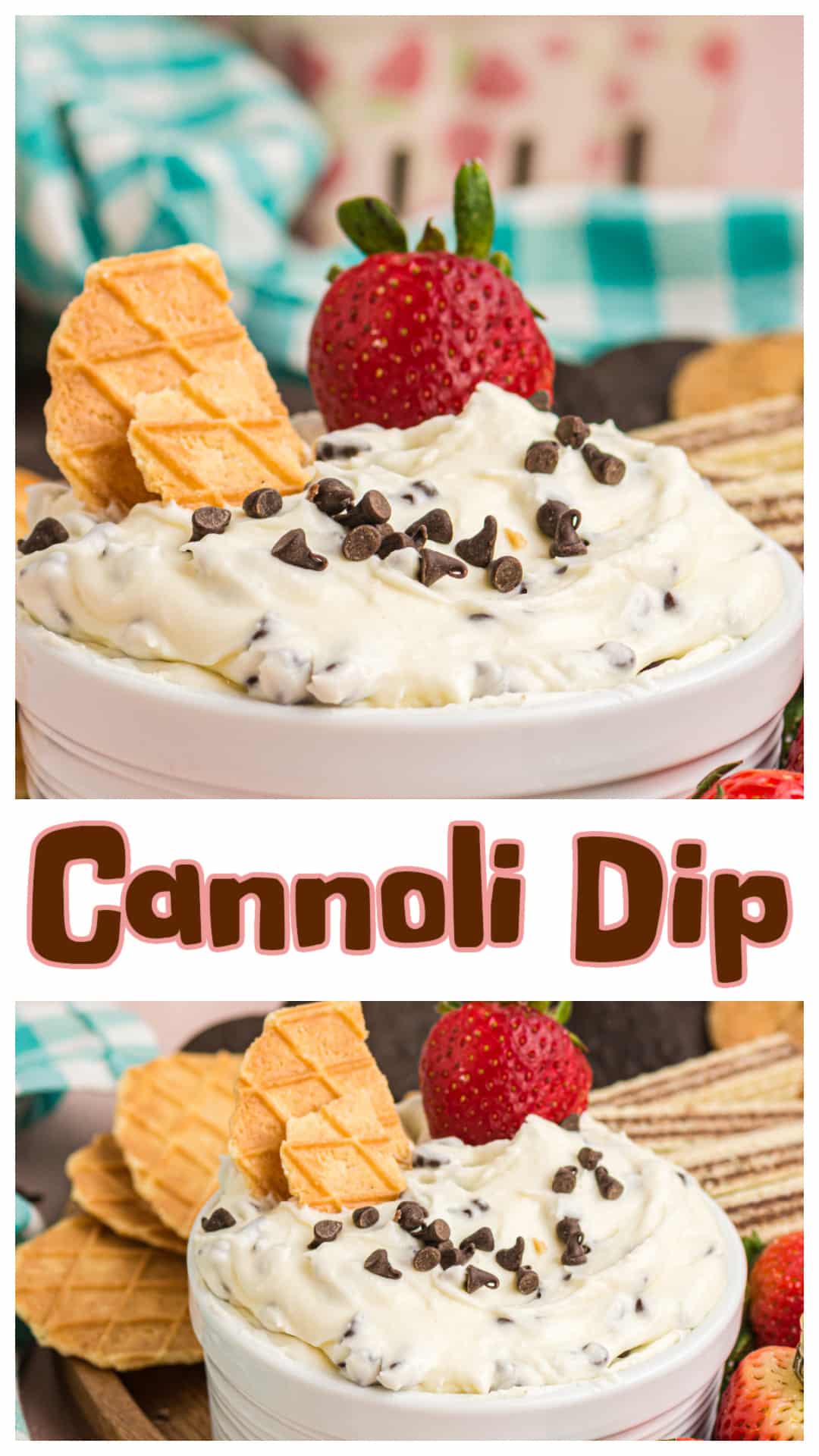 This cannoli dip recipe is thick, creamy, and not too sweet—just like the real filling. No cream cheese here, just mascarpone and well-drained whole milk ricotta for that smooth texture that actually holds up. Serve it with cookies, waffle cones, or broken cannoli shells for a dessert that disappears fast. Great for holidays, party spreads, or whenever you want something no-bake and crowd-friendly. via @cmpollak1