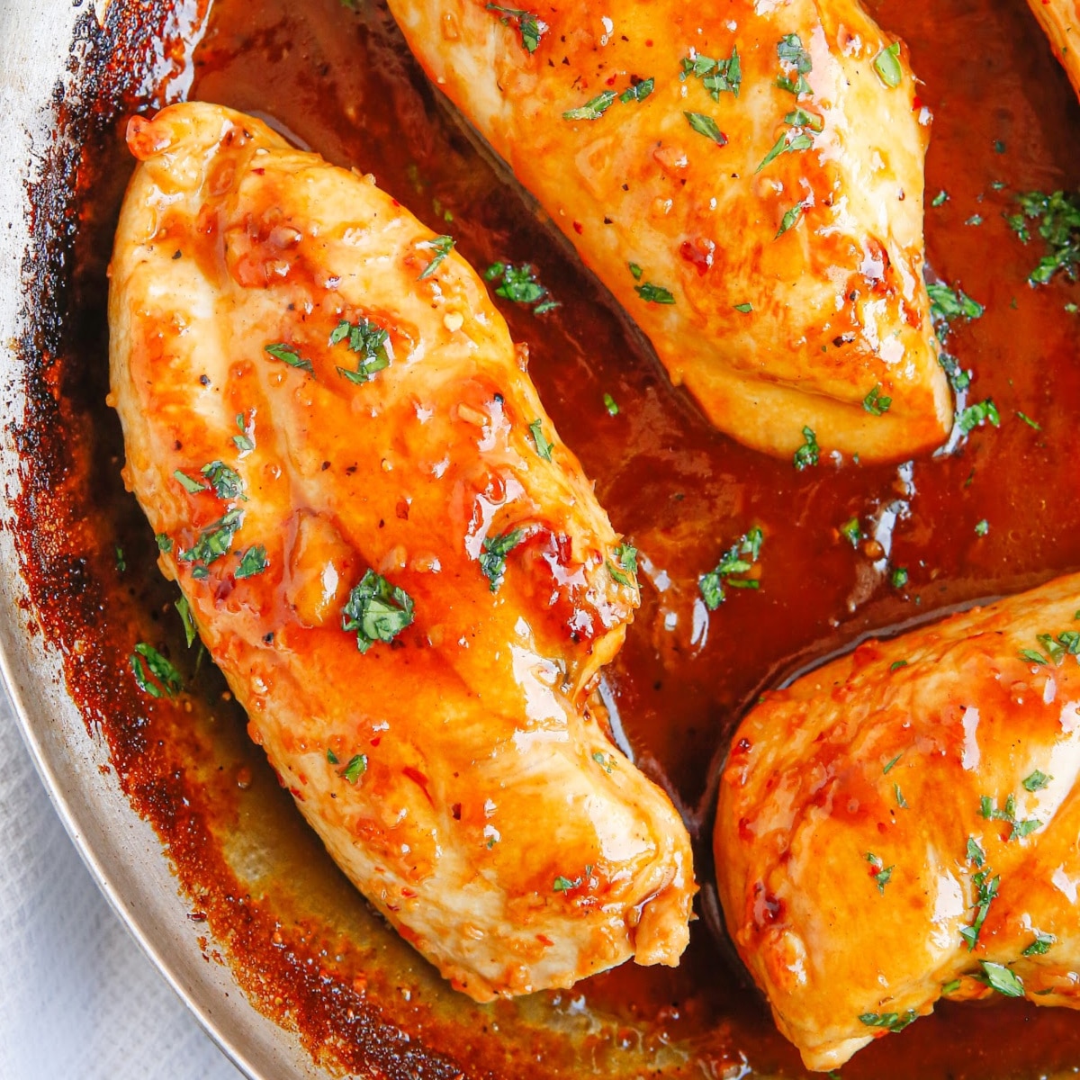 Apricot Glazed Chicken Breasts