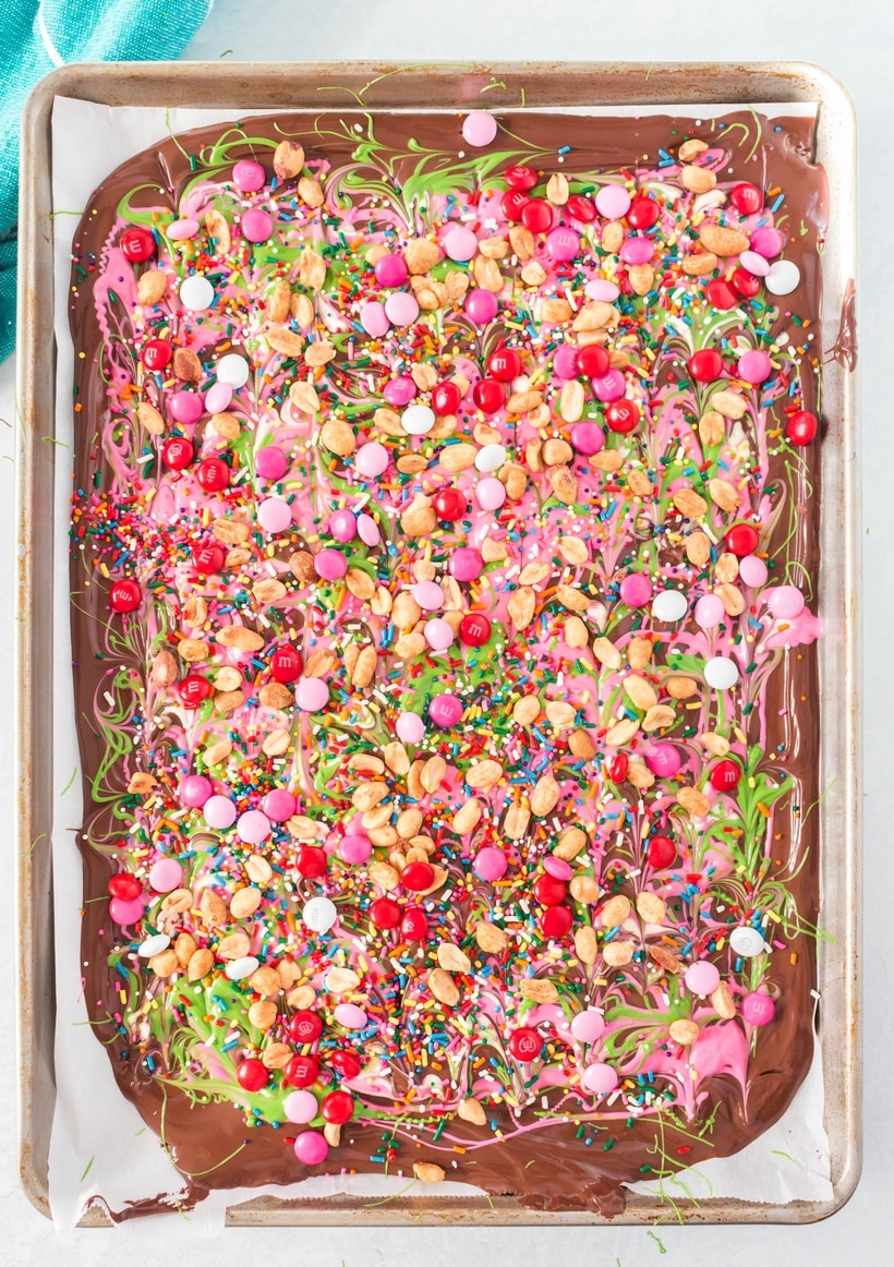 birthday party candy bark