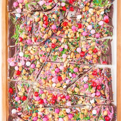 celebration candy bark